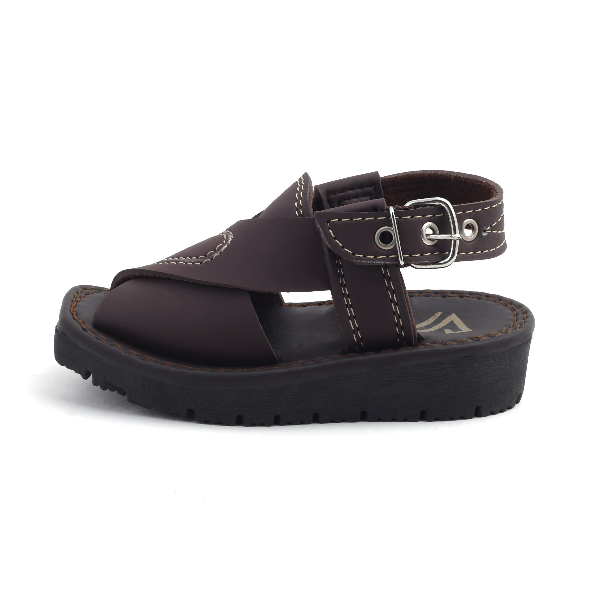 Valuable Boys Peshawari Sandal - Brown, Boys Sandals, Chase Value, Chase Value
