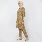 Women's Printed Co-Ord Set - Light Brown, Women Co-Ord Set, Chase Value, Chase Value