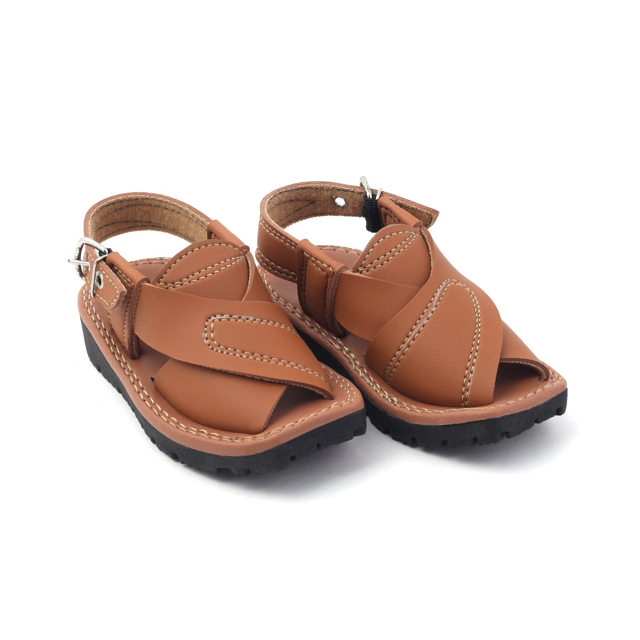 Valuable Boys Peshawari Sandal - Mustard, Boys Sandals, Chase Value, Chase Value