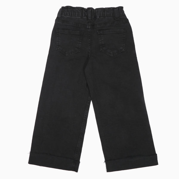 Eminent Girls Denim Pant - Black