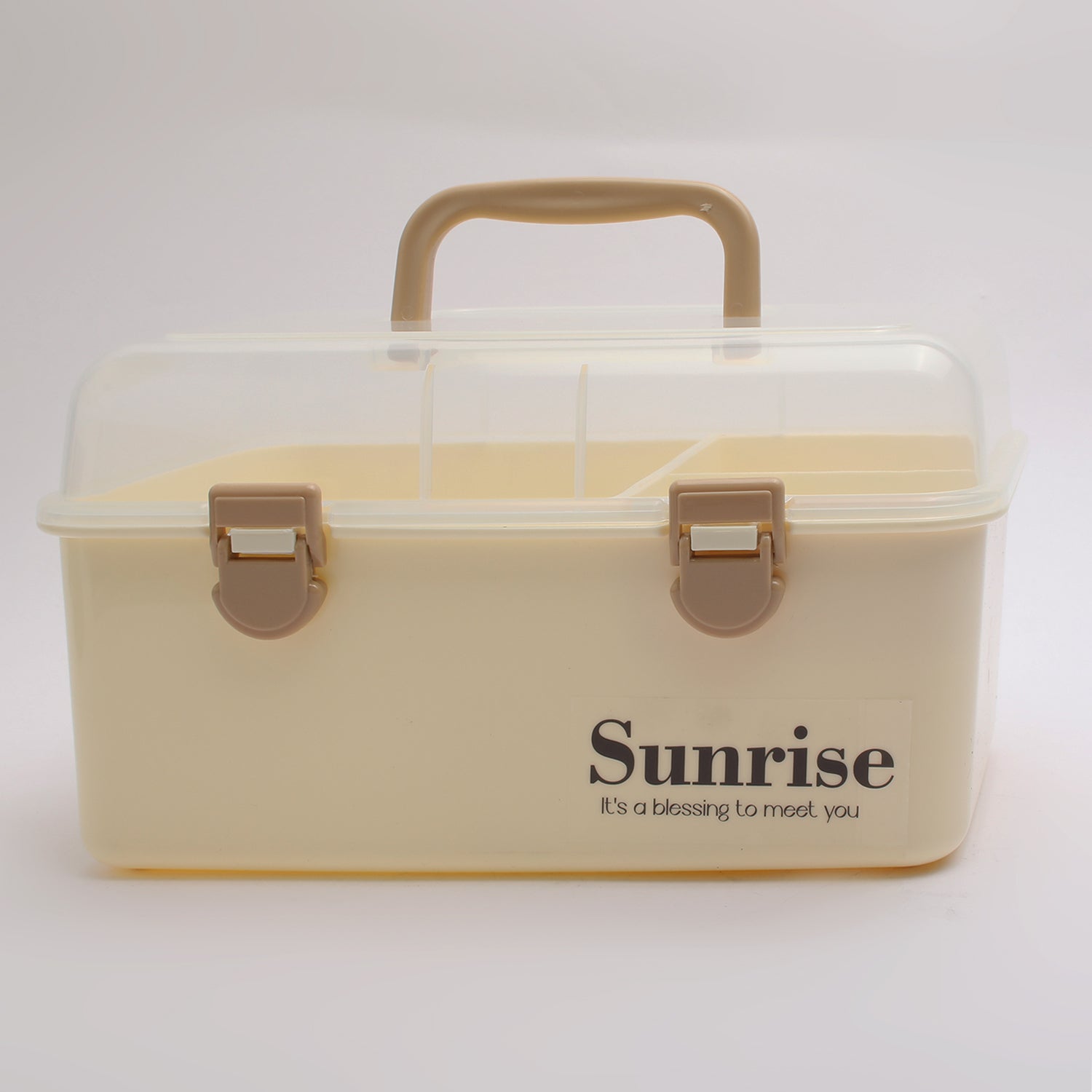 Sunrise Medicine Box - Cream, Storage Boxes, Chase Value, Chase Value