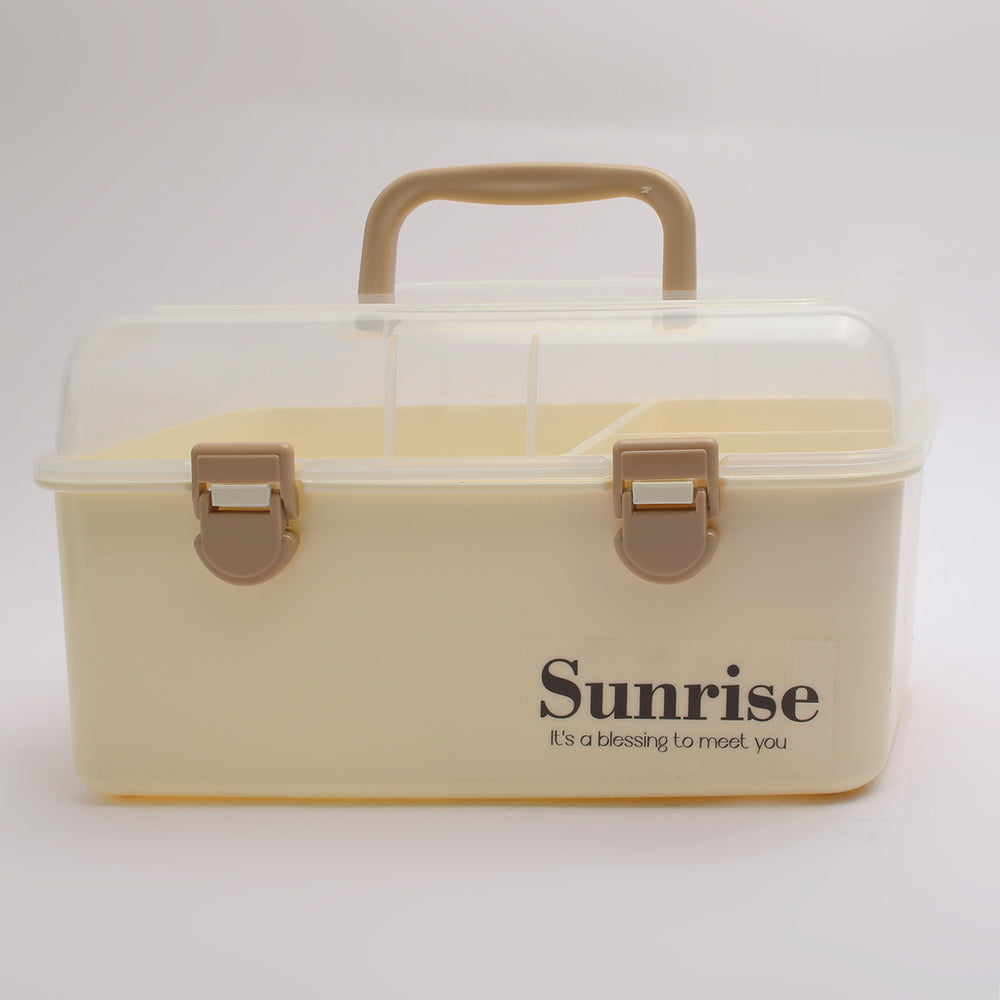 Sunrise Medicine Box - Cream, Storage Boxes, Chase Value, Chase Value