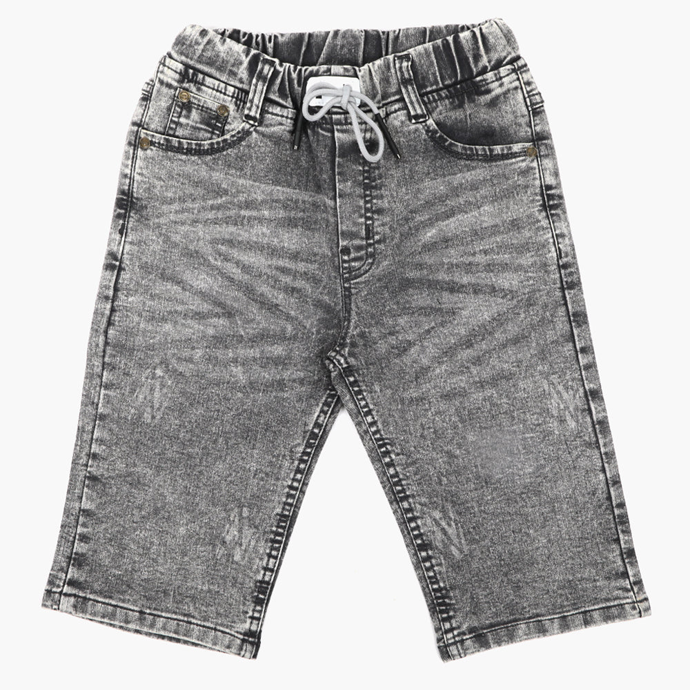 Boys Short Denim - Light Grey, Boys Shorts, Chase Value, Chase Value