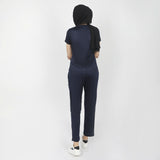 Women's Half Sleeves Track Suit - Navy Blue, Women Two Piece Outfit, Chase Value, Chase Value