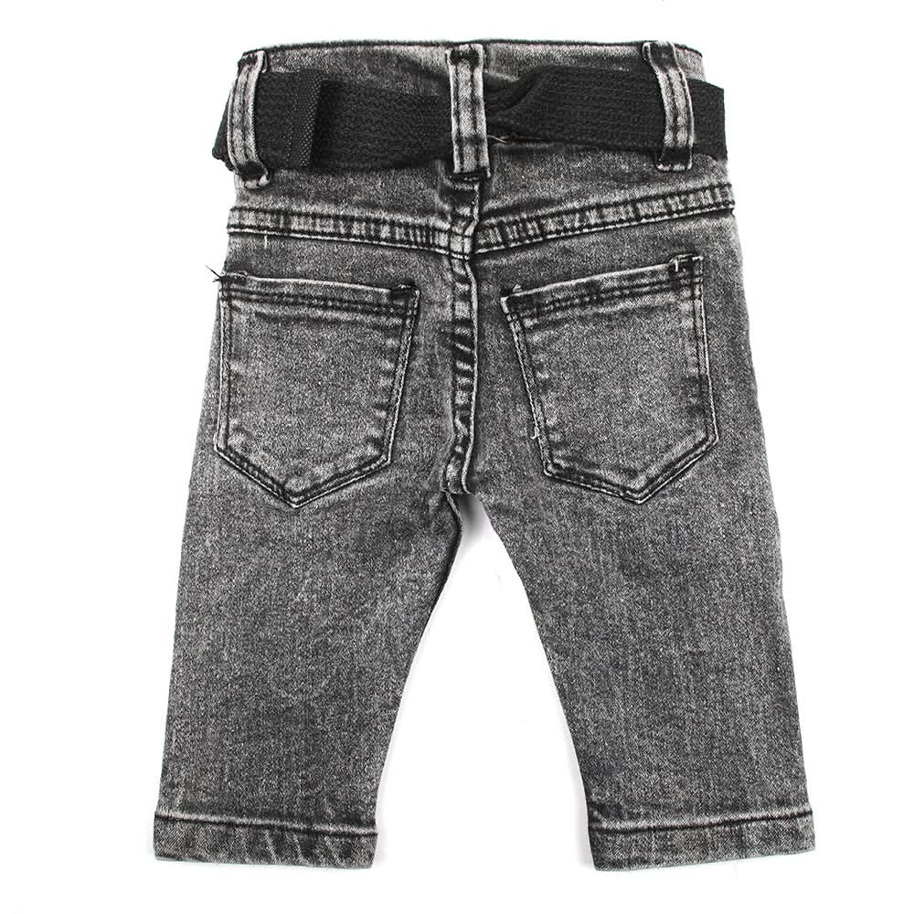 Newborn Boys Denim Pant - Grey, Newborn Boys Shorts & Pants, Chase Value, Chase Value