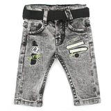 Newborn Boys Denim Pant - Grey, Newborn Boys Shorts & Pants, Chase Value, Chase Value