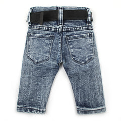 Newborn Boys Denim Pant - Blue