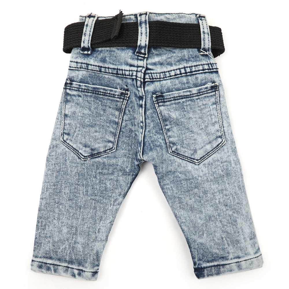 Newborn Boys Denim Pant - Light Blue, Newborn Boys Shorts & Pants, Chase Value, Chase Value