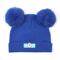 Kids Woolen Cap - Royal Blue