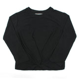 Girls Knitted Top - Black, Girls Tops, Chase Value, Chase Value