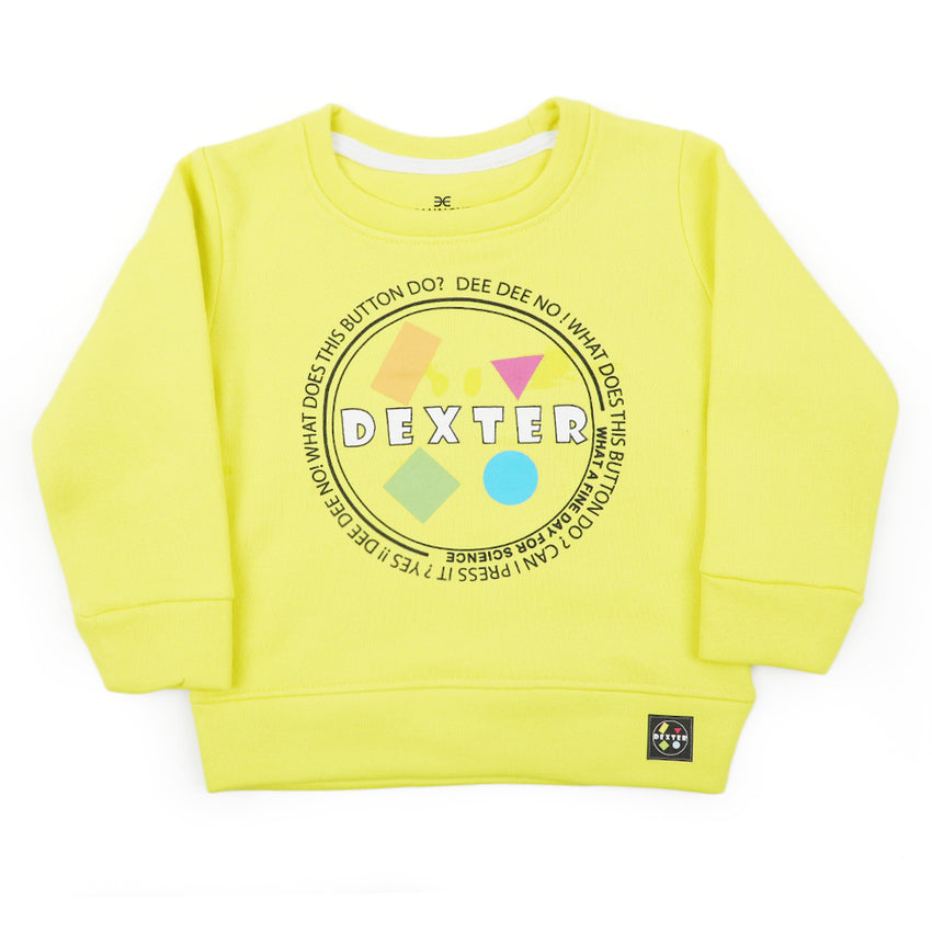 Eminent Boys Full Sleeves Sweatshirt - Lime