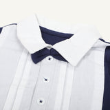 Eminent Newborn Boys Half Sleeves Romper - Navy Blue, Newborn Boys Rompers, Eminent, Chase Value