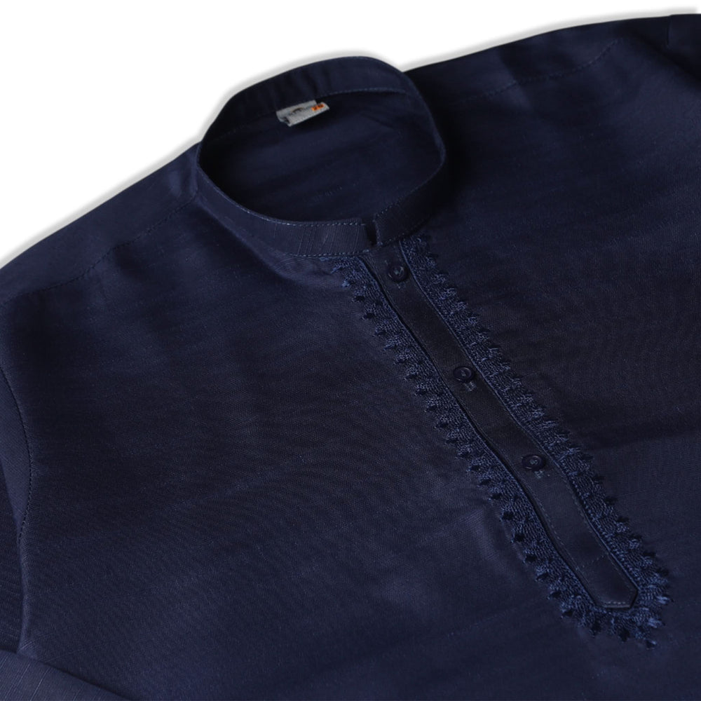 Boys Embroidered Shalwar Suit - Blue, Boys Shalwar Kameez, Chase Value, Chase Value