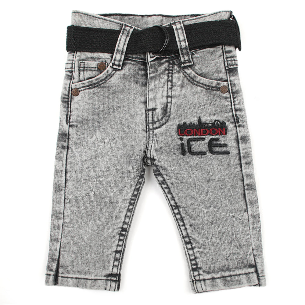 Newborn Boys Denim Pant - Light Grey, Newborn Boys Shorts & Pants, Chase Value, Chase Value