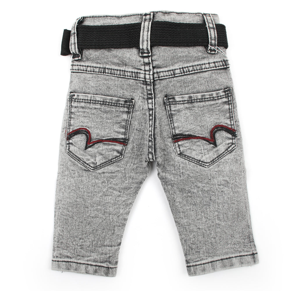 Newborn Boys Denim Pant - Light Grey, Newborn Boys Shorts & Pants, Chase Value, Chase Value