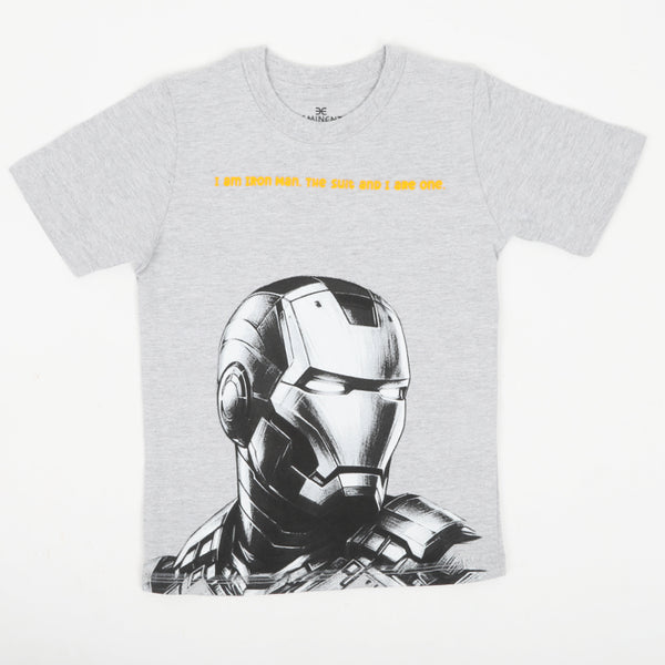 Eminent Boys T-Shirt - Ash Grey