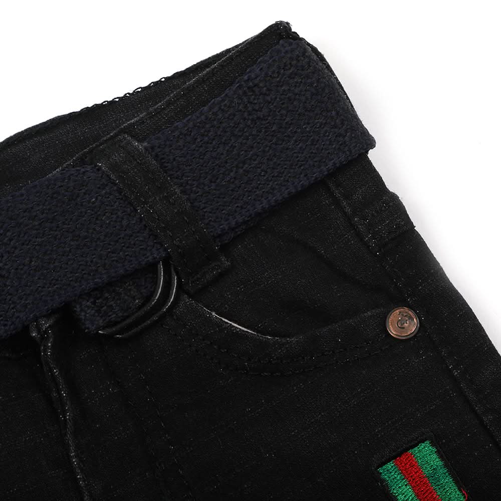 Newborn Boys Denim Pant - Black, Newborn Boys Shorts & Pants, Chase Value, Chase Value