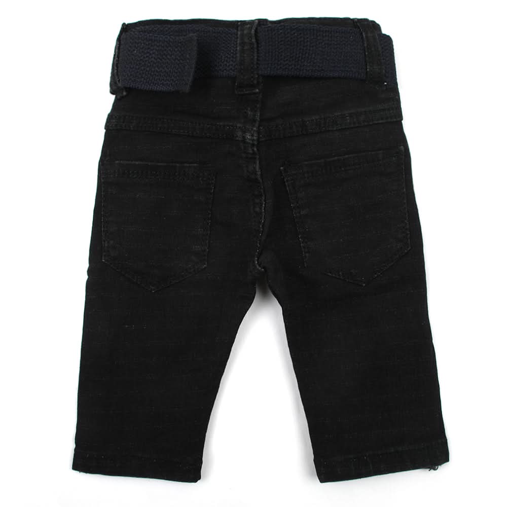 Newborn Boys Denim Pant - Black, Newborn Boys Shorts & Pants, Chase Value, Chase Value