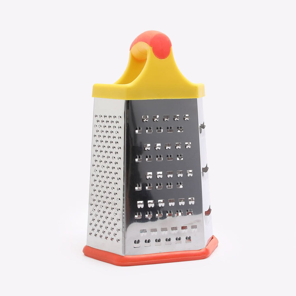 Manual Grater Stainless Steel 6 Sided, Kitchen Tools, Chase Value, Chase Value