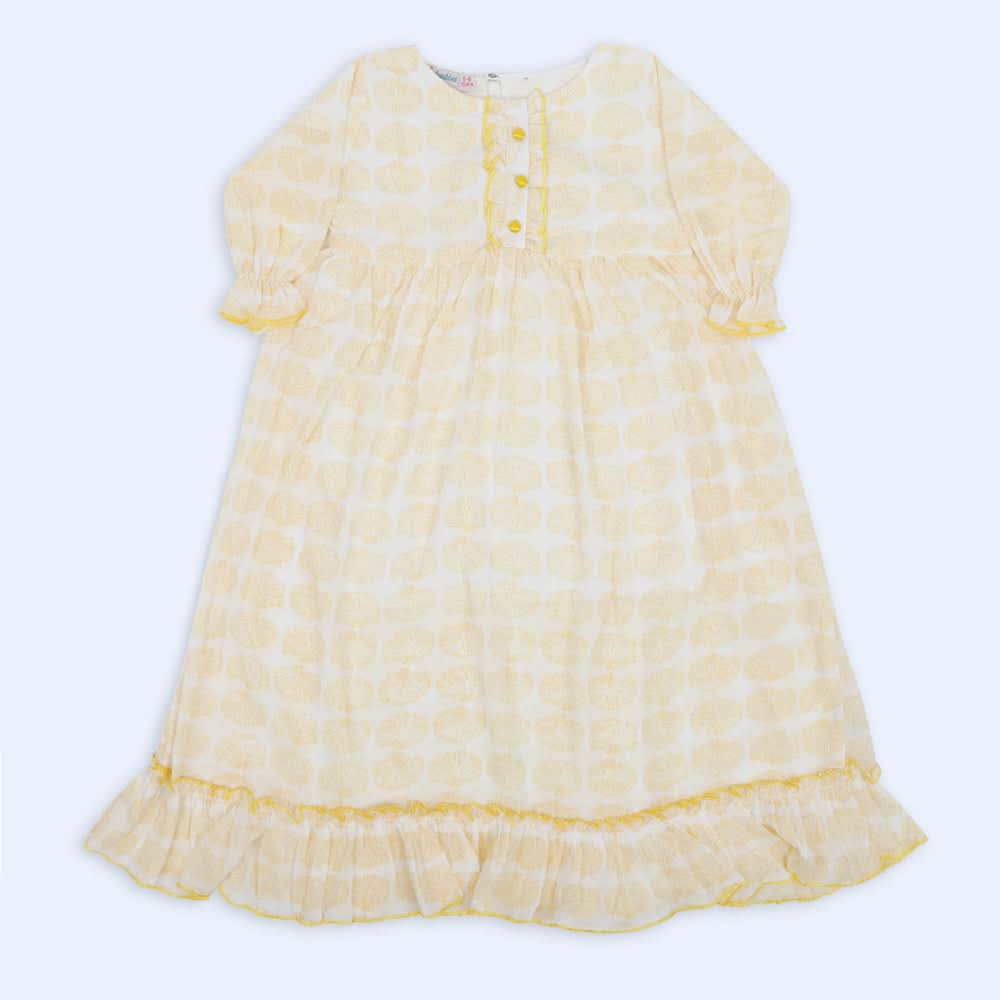 Girls Casual Maxi - Yellow, Girls Maxi, Chase Value, Chase Value