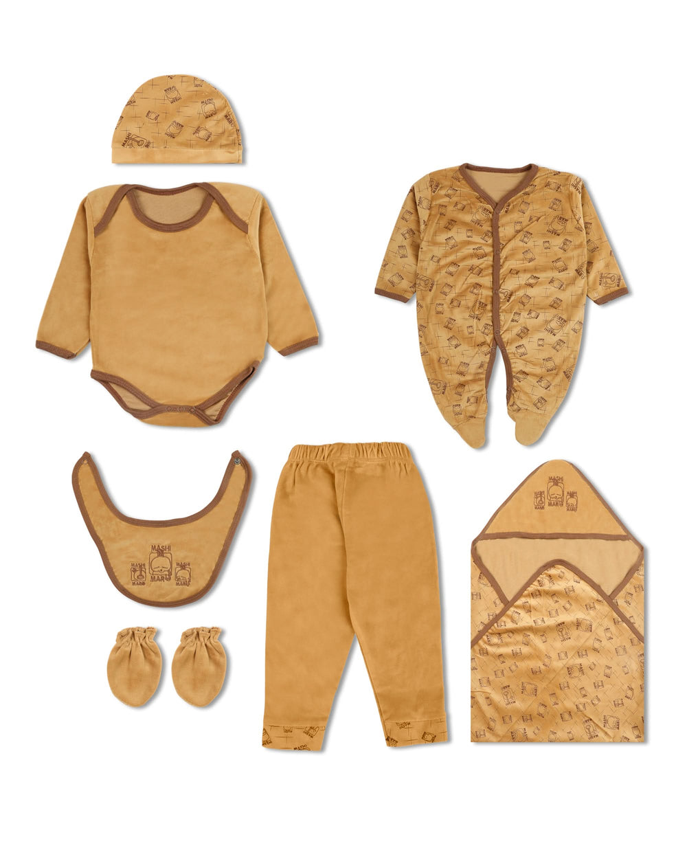 Newborn 7 Pcs Gift Set, Newborn Gift Set, Chase Value, Chase Value