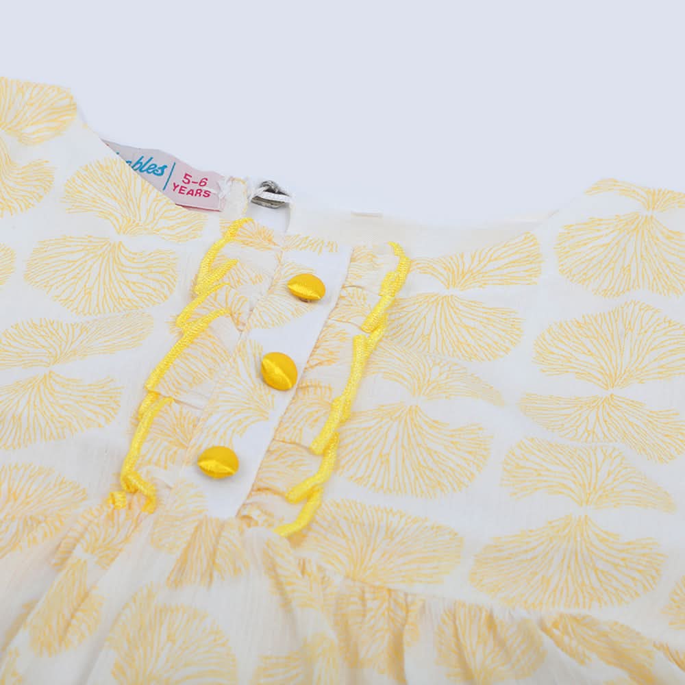 Girls Casual Maxi - Yellow, Girls Maxi, Chase Value, Chase Value
