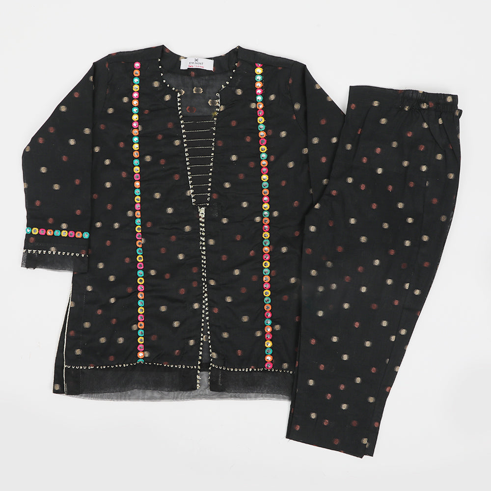 Eminent Girls Shalwar Suit - Black, Girls Shalwar Kameez, Eminent, Chase Value