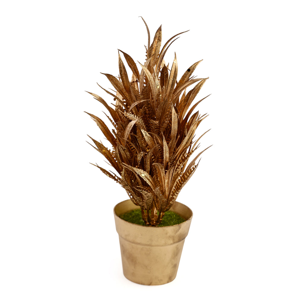 Flower Pot - Golden, Decoration, Chase Value, Chase Value