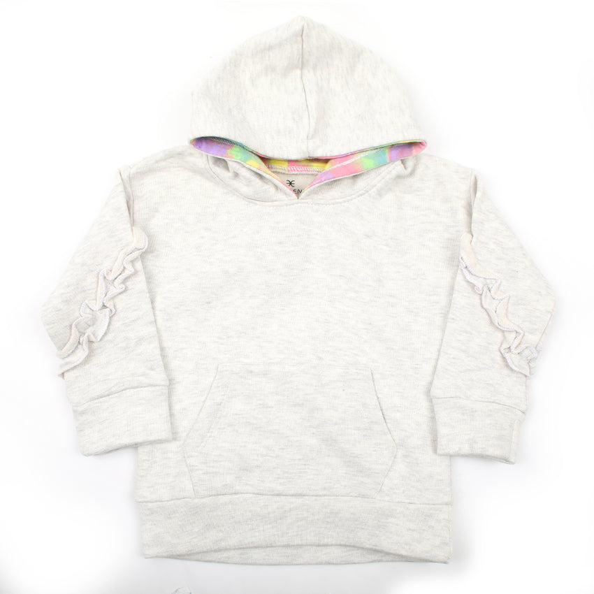 Eminent Girls Hoodie Jacket - Oatmeal