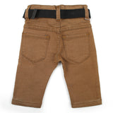 Newborn Boys Denim Pant - Brown, Newborn Boys Shorts & Pants, Chase Value, Chase Value