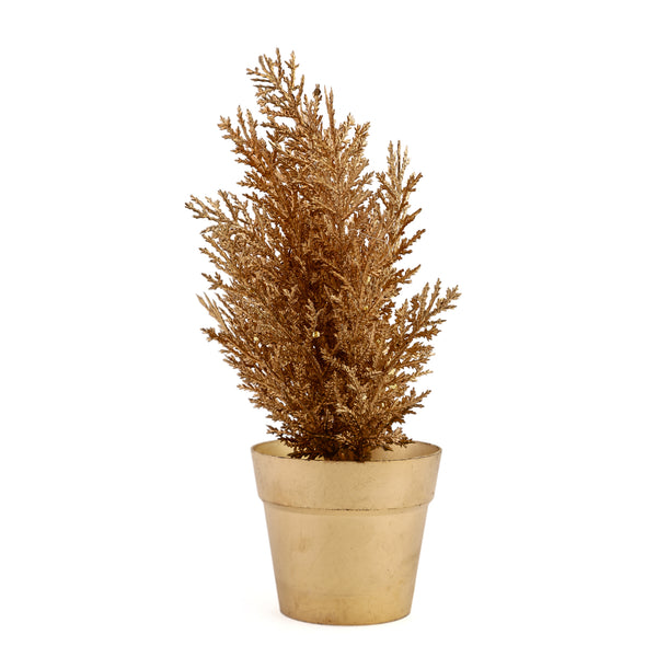 Flower Pot - Golden