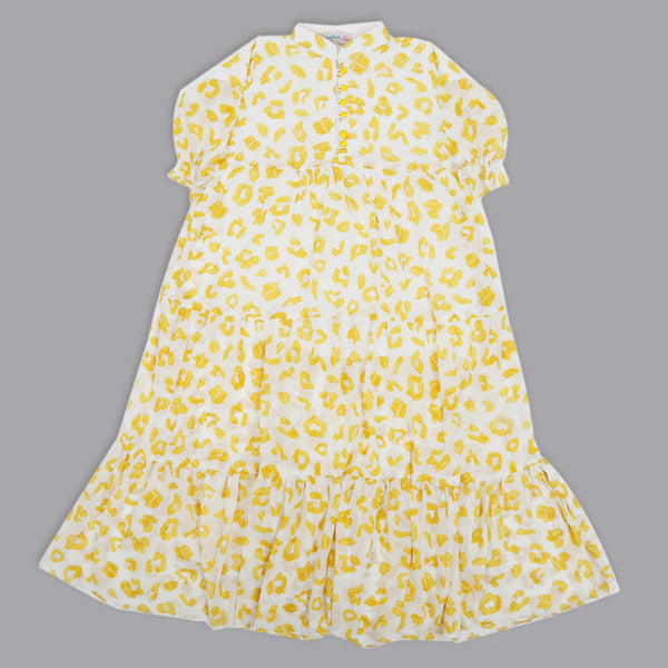 Girls Casual Maxi - Yellow