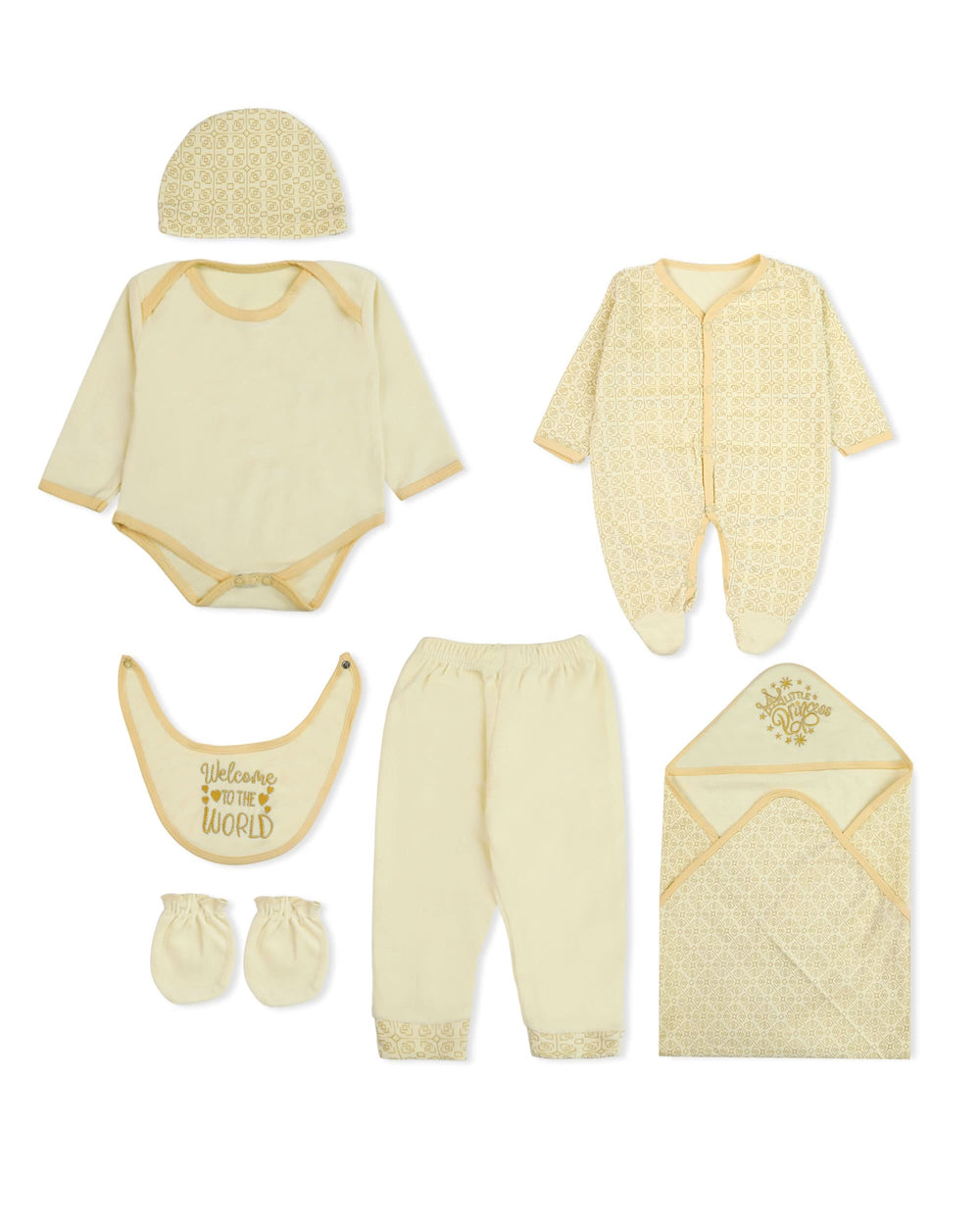 Newborn 7 Pcs Gift Set, Newborn Gift Set, Chase Value, Chase Value