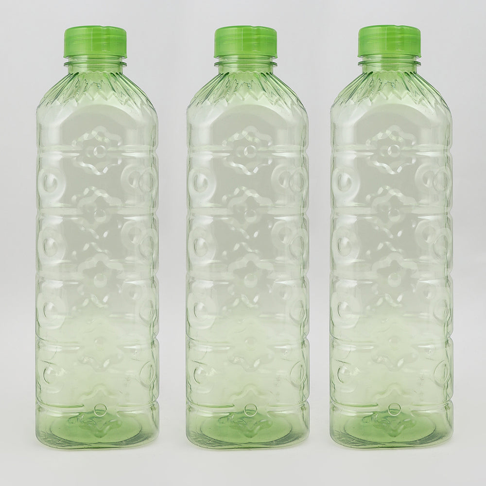 Flower Bottle Pack Of 3, Water Bottle, Chase Value, Chase Value