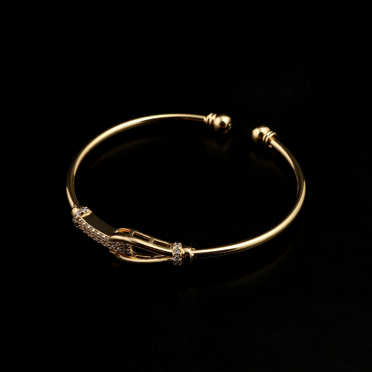 Women's Fancy Kara - Golden, Women Bangles & Bracelets, Chase Value, Chase Value