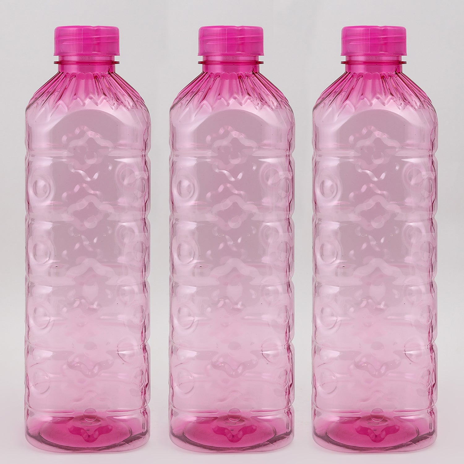 Flower Bottle Pack Of 3, Water Bottle, Chase Value, Chase Value