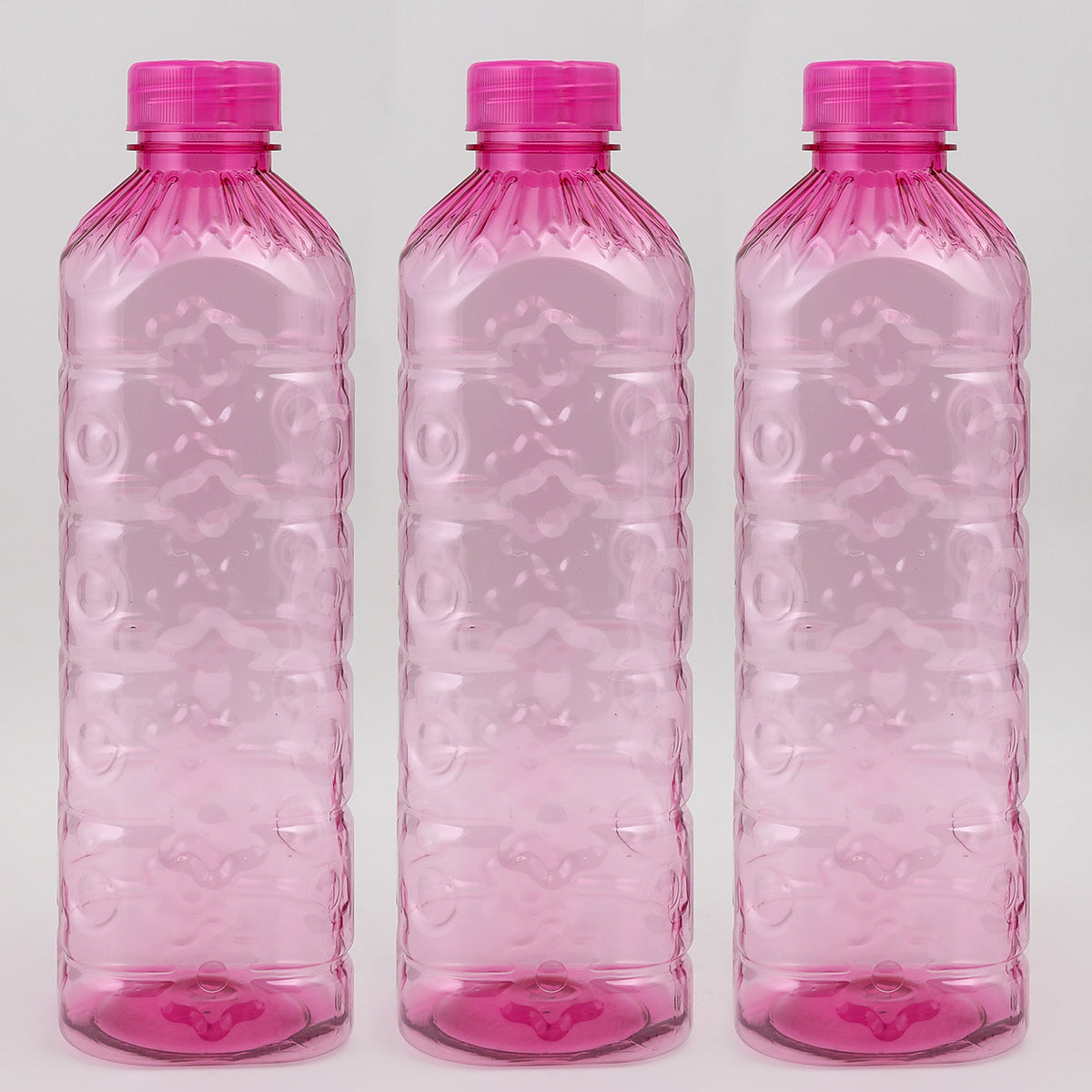 Flower Bottle Pack Of 3, Water Bottle, Chase Value, Chase Value