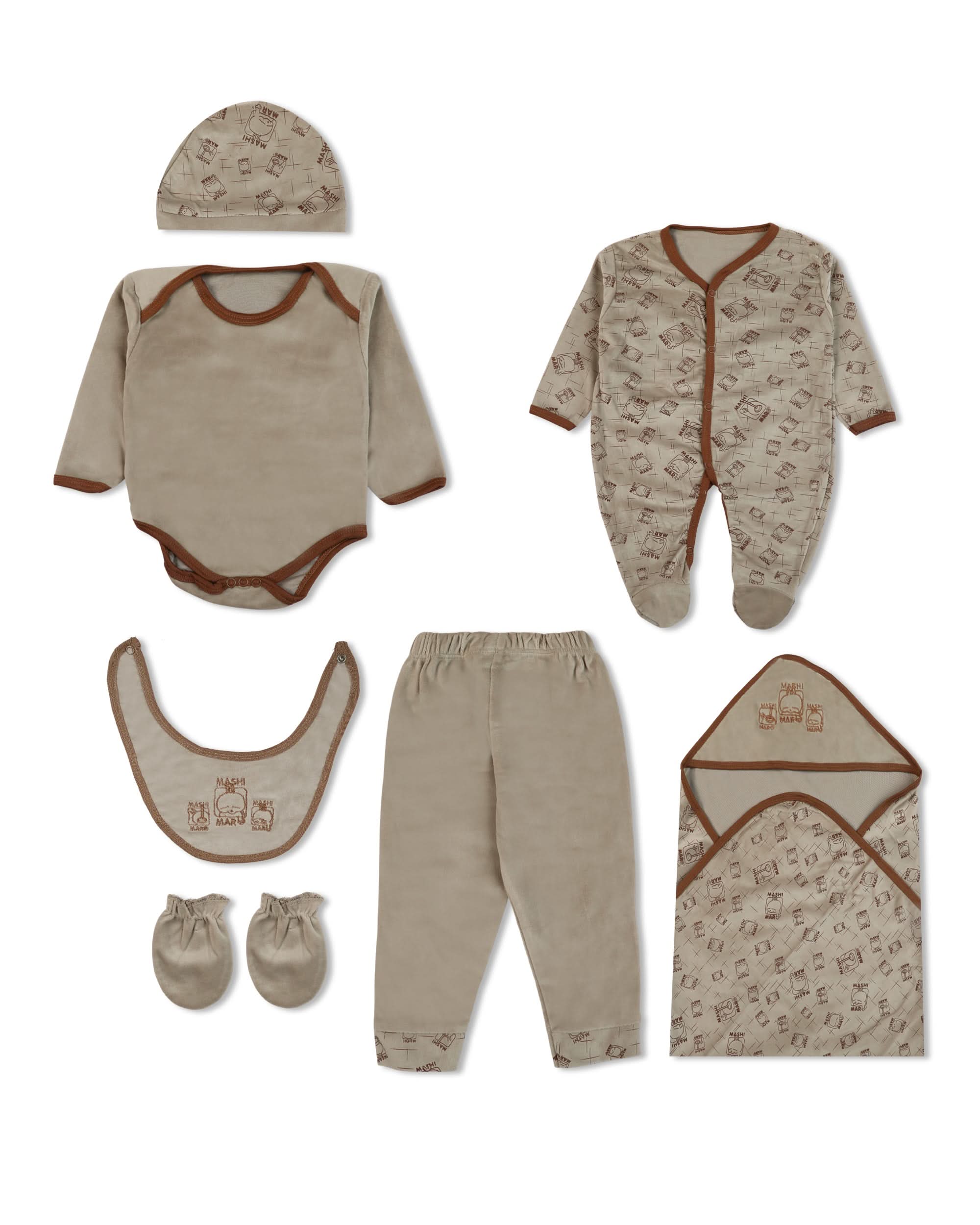 Newborn 7 Pcs Gift Set, Newborn Gift Set, Chase Value, Chase Value