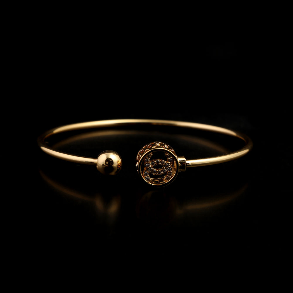 Women's Fancy Kara - Golden, Women Bangles & Bracelets, Chase Value, Chase Value