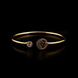 Women's Fancy Kara - Golden, Women Bangles & Bracelets, Chase Value, Chase Value