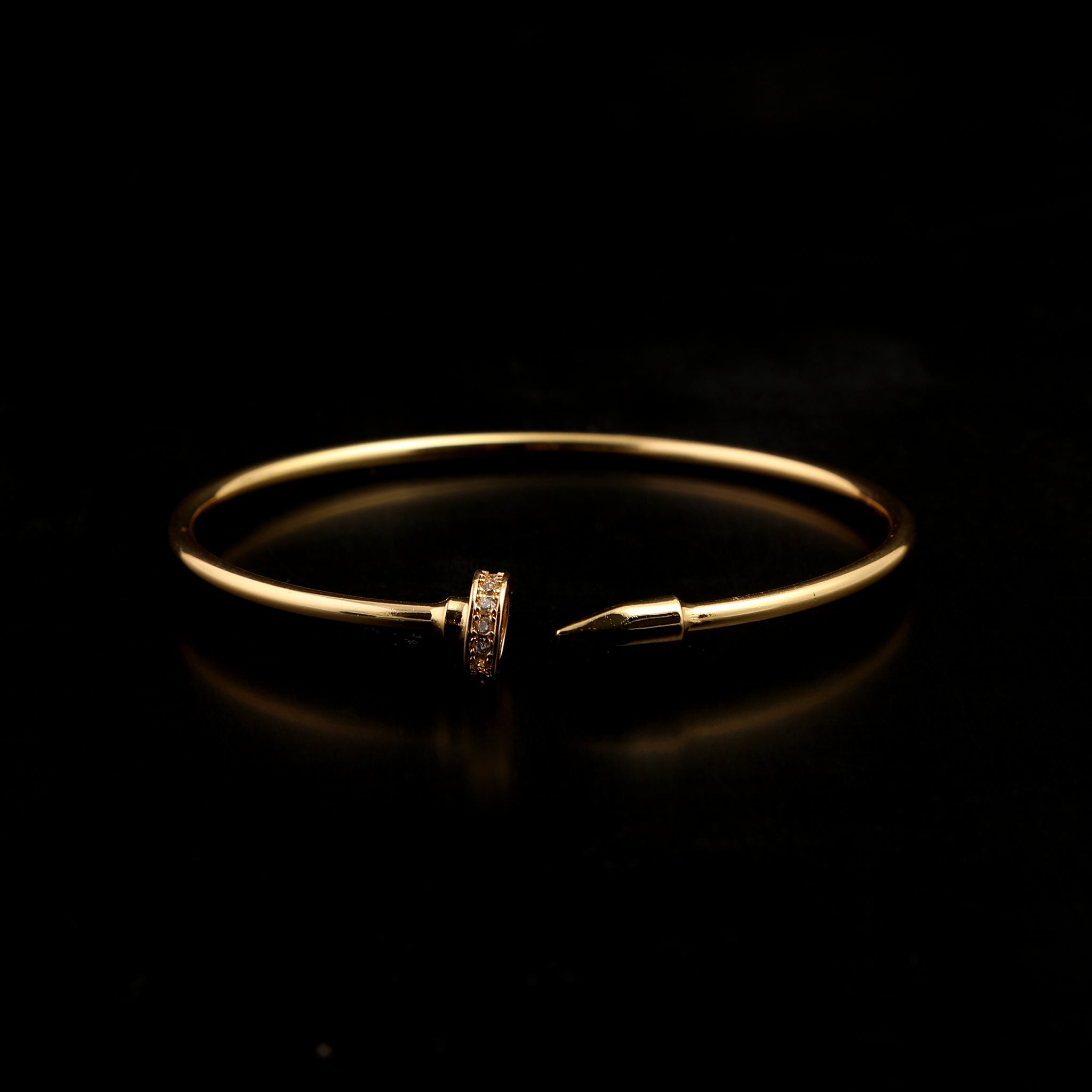 Women's Fancy Kara - Golden, Women Bangles & Bracelets, Chase Value, Chase Value