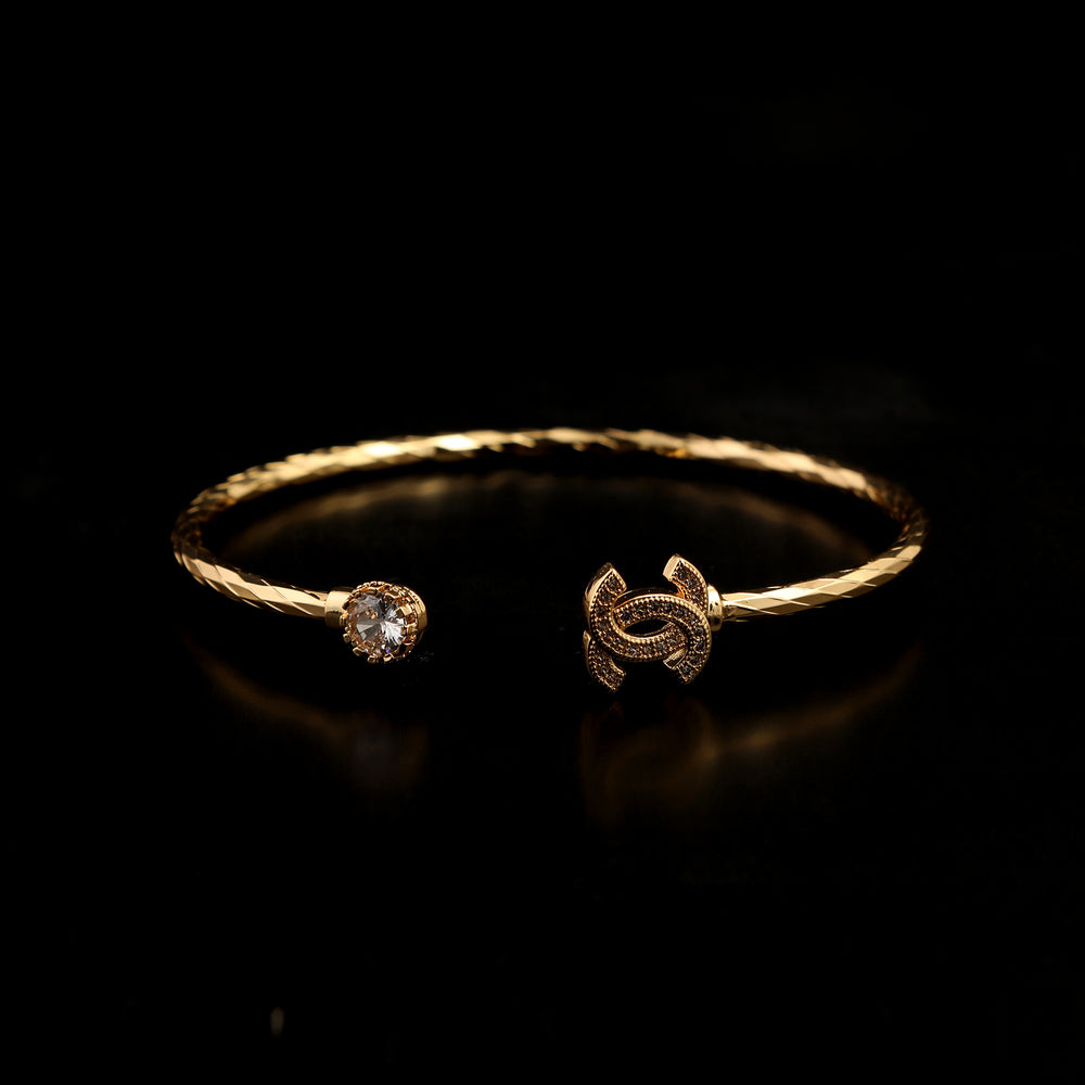 Women's Fancy Kara - Golden, Women Bangles & Bracelets, Chase Value, Chase Value