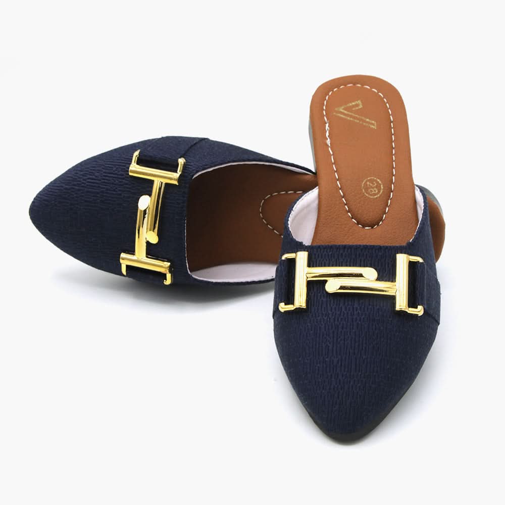 Girls Banto - Navy Blue, Girls Slippers, Chase Value, Chase Value
