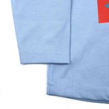Girls Full Sleeves Printed T-Shirt - Blue, Girls T-Shirts, Chase Value, Chase Value
