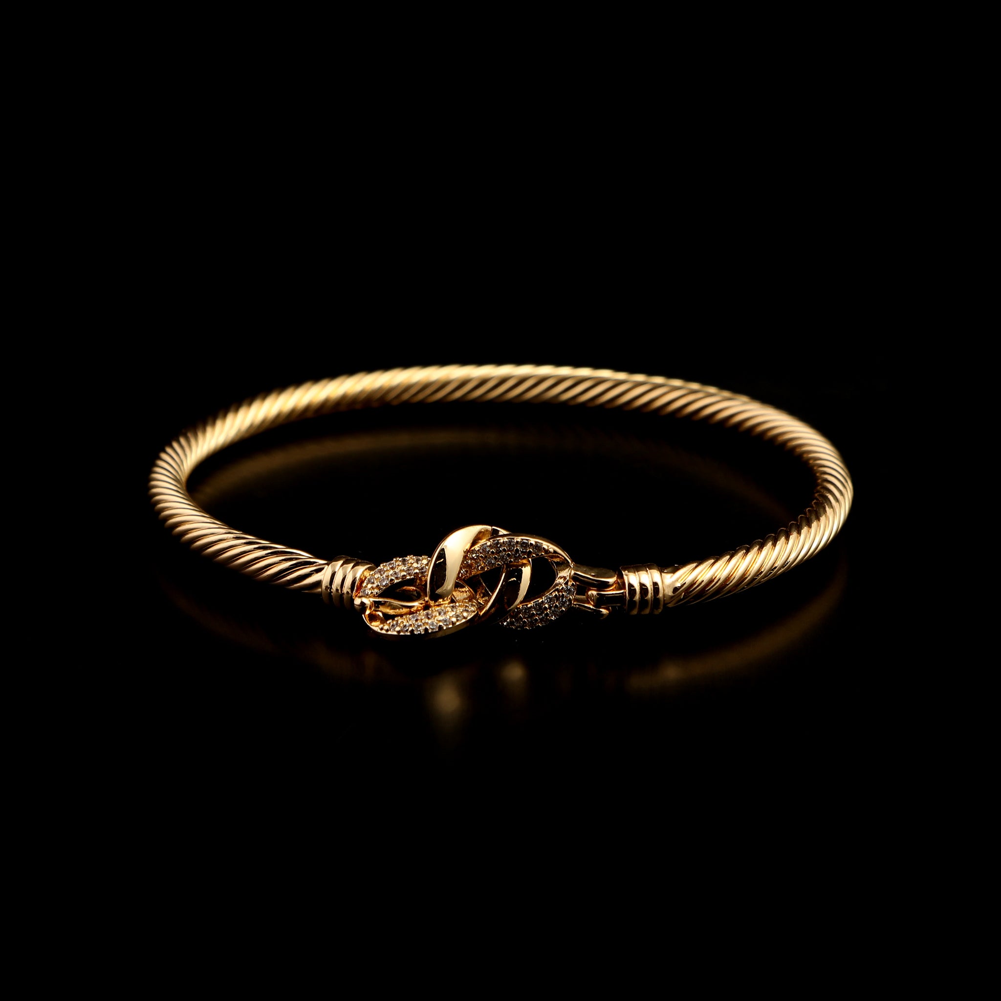 Women's Fancy Kara - Golden, Women Bangles & Bracelets, Chase Value, Chase Value