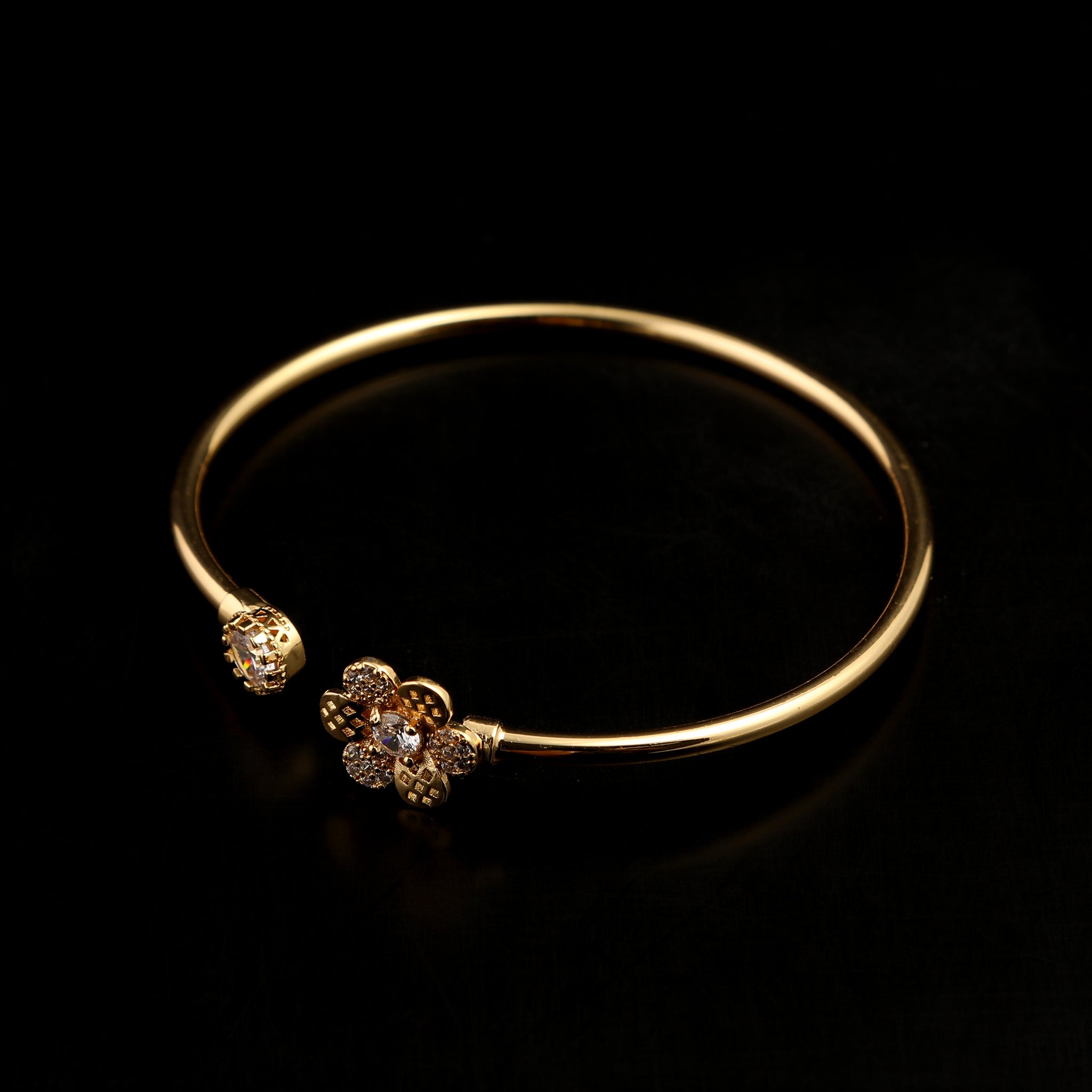 Women's Fancy Kara - Golden, Women Bangles & Bracelets, Chase Value, Chase Value