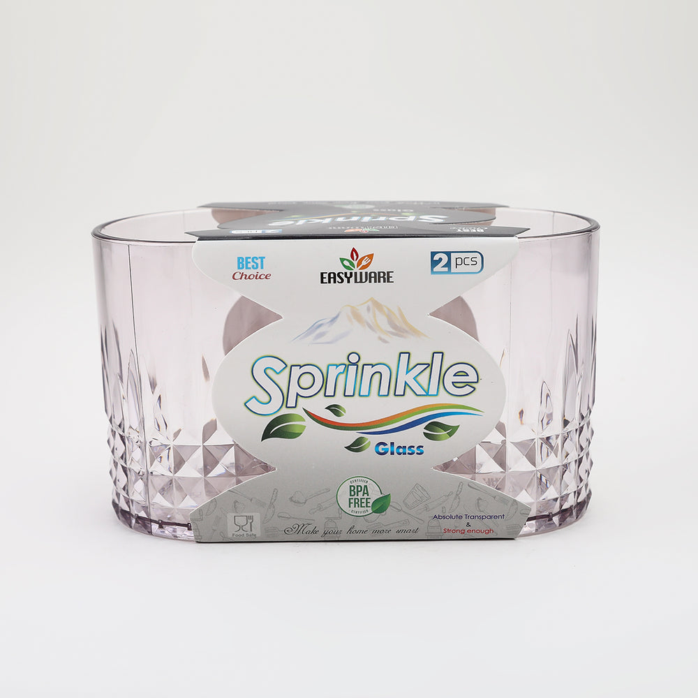Sprinkle Glass Set Pack Of 2, Jug & Glasses, Chase Value, Chase Value