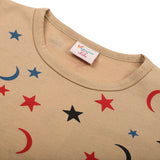 Girls Full Sleeves T-Shirt - Light Brown, Girls T-Shirts, Chase Value, Chase Value