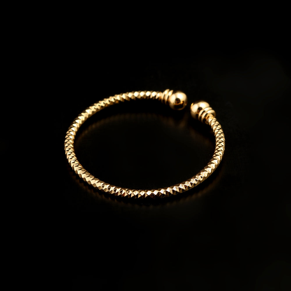 Baby Kara Bangle - Golden, Girls Bangles & Bracelet, Chase Value, Chase Value