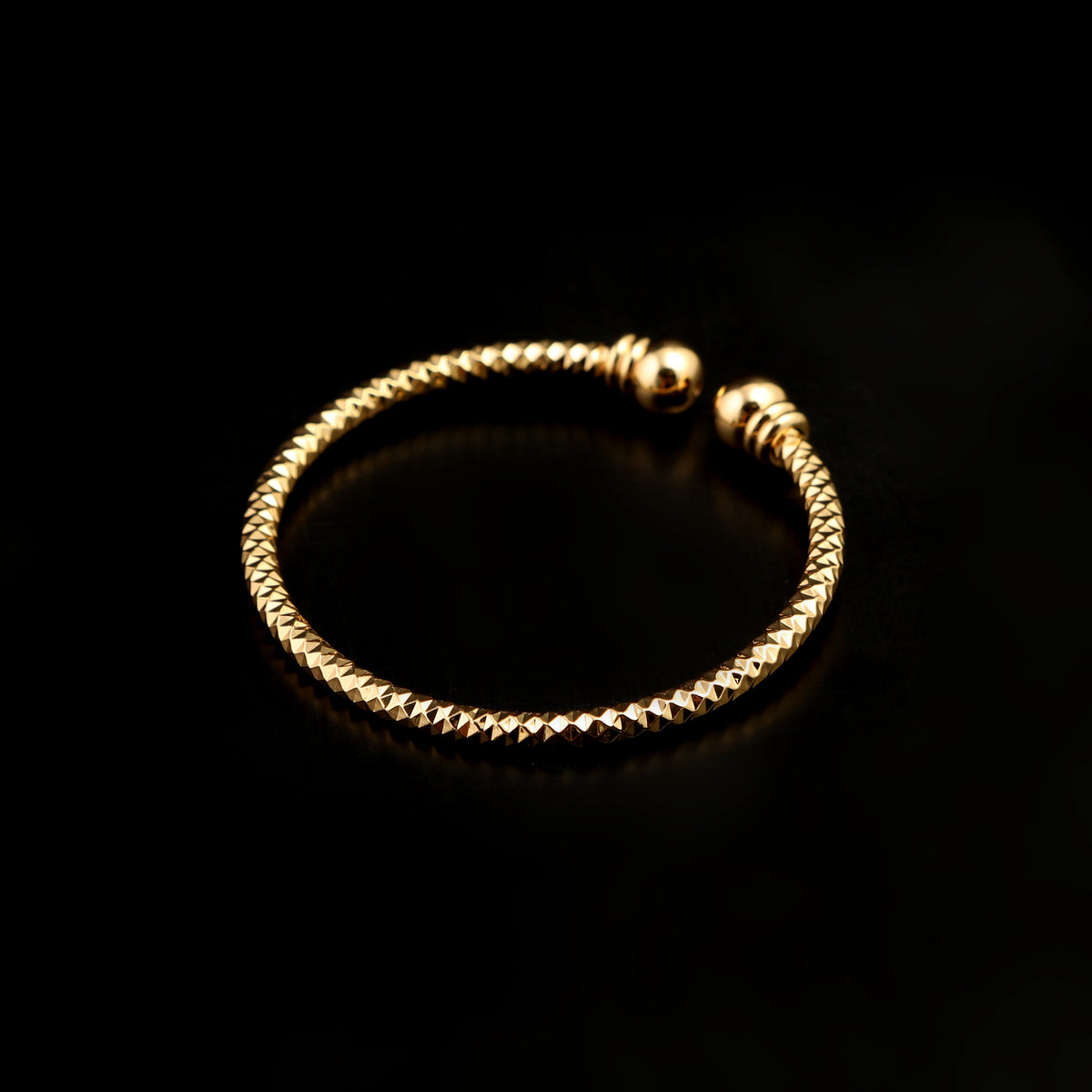 Baby Kara Bangle - Golden, Girls Bangles & Bracelet, Chase Value, Chase Value